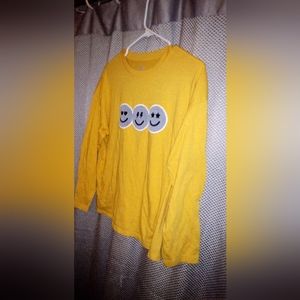 Wonder Nation long sleeve Emoji Shirt